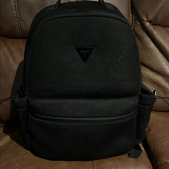 GUESS Charcoal Men's Backpack - Picture 1 of 1